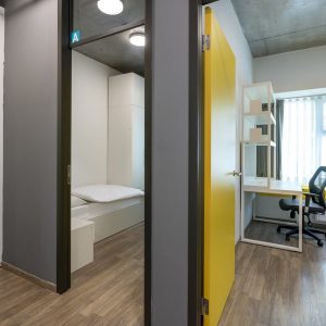 DOUBLE SUITE | Two Private Rooms with Shared Kitchen and Communal Area